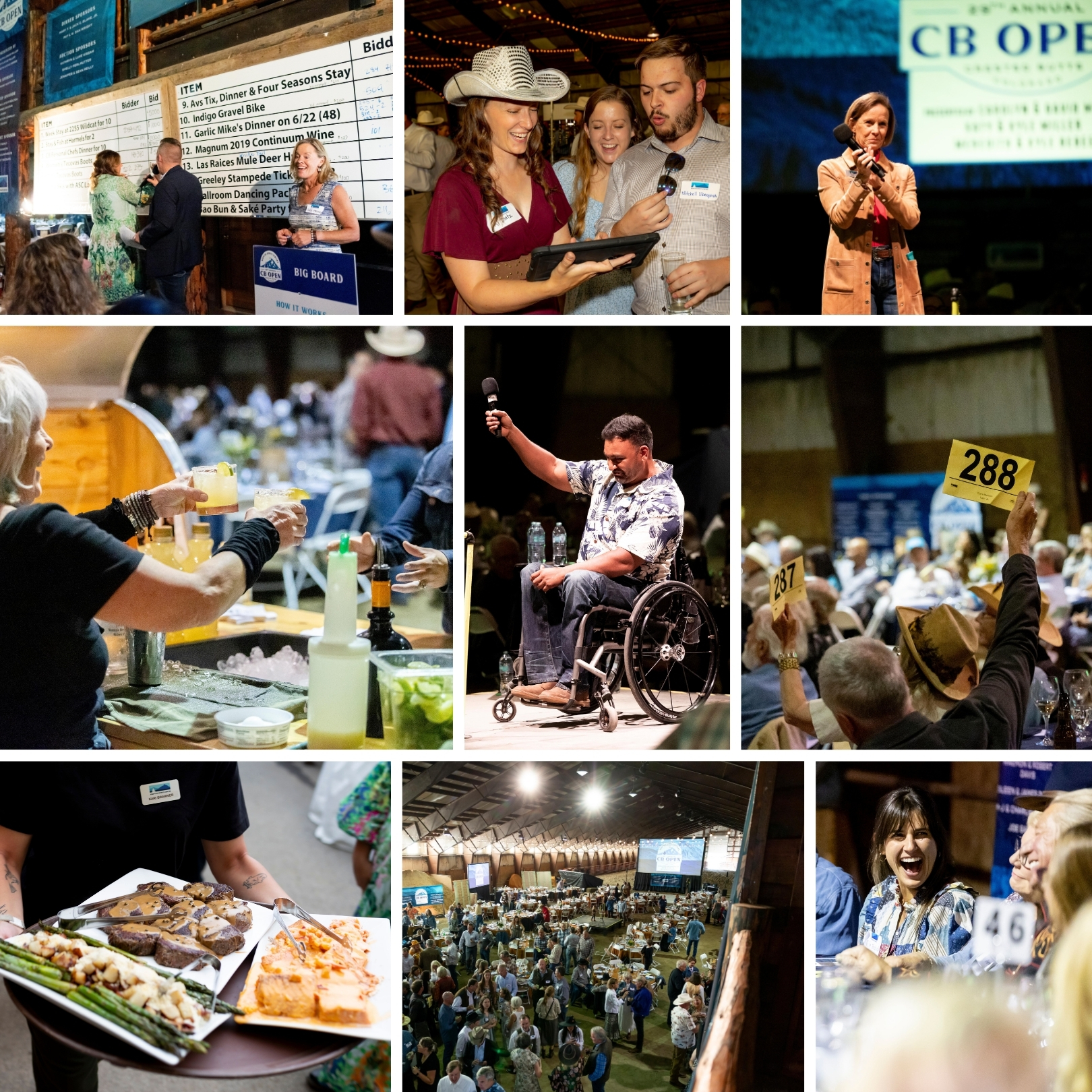 Photos of the CB Open Gala