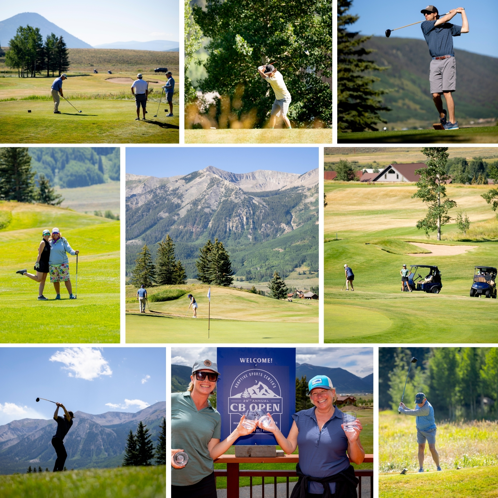 Photos of the CB Open Golf Tournament