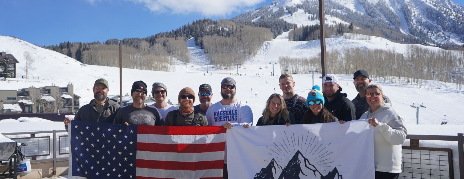 vet outdoors group photo